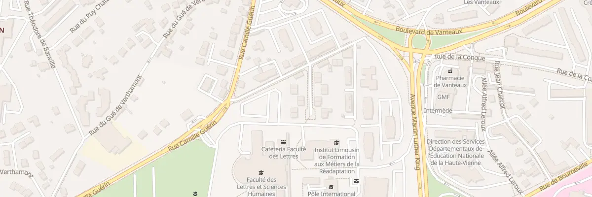 Plan du 8 Imp Jacques Cartier à Limoges