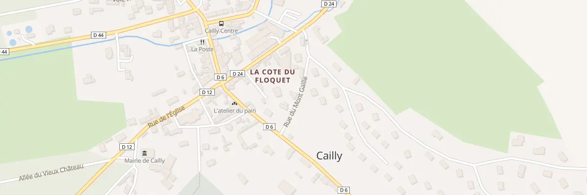 Plan du 5104 Rte de Cleres à Cailly