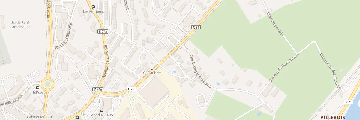 Plan du 13 Rue Georges Brassens à Isle