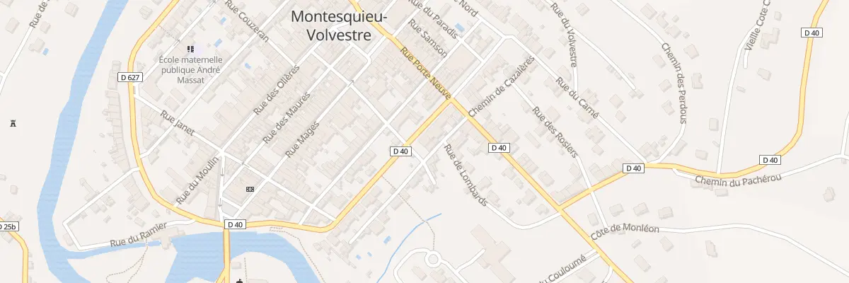 Plan du 20 Bd César Metge à Montesquieu-Volvestre
