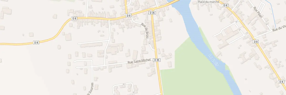 Plan du 20 Rue du Doc Teyssier à Cloyes-les-Trois-Rivières