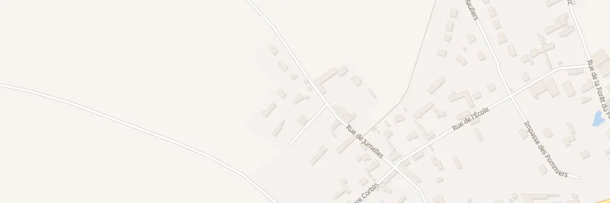 Plan du 20 Rue de Jumelles aux Authieux