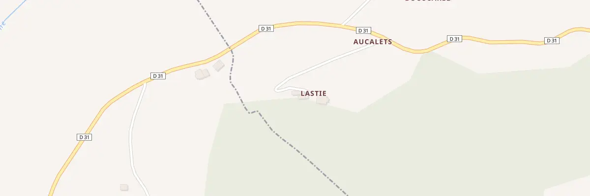 Plan du 5032 Lastie à Tréjouls