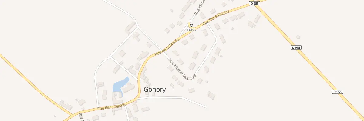 Plan du 3 Rue Marcel Ménager à Gohory