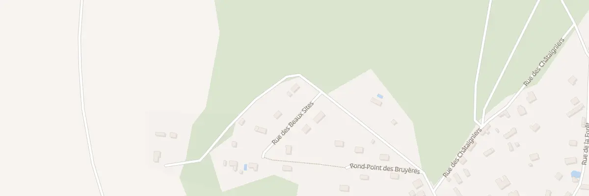Plan du 1 Rue des Beaux Sites à Reuilly