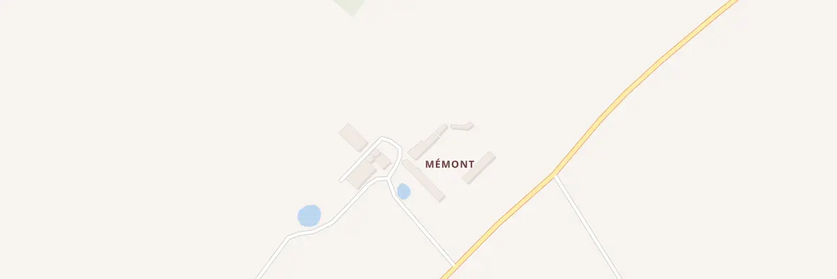 Plan du 10 Mémont à Châtaincourt