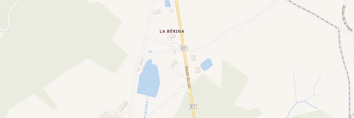 Plan du 1 La Berina à Saint-Jouvent