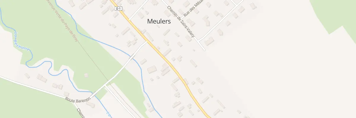 Plan du 1530 Rte de Dieppe à Meulers