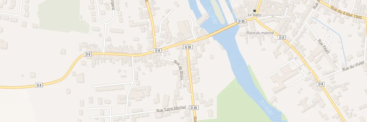 Plan du 4 Rue du Doc Teyssier à Cloyes-les-Trois-Rivières