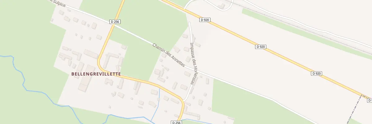 Plan du 40 Imp des Hortensias à Bellengreville