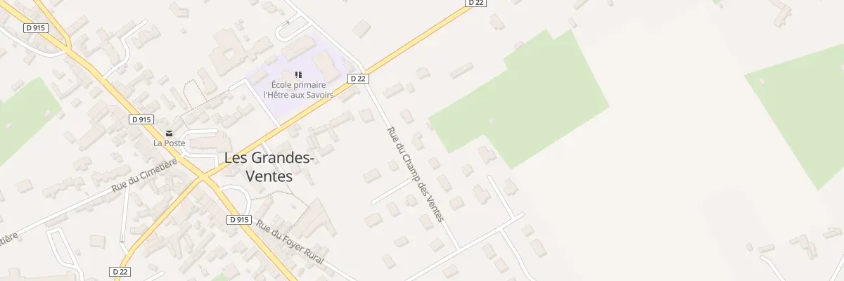 Plan du 83 Rue du Champ des Ventes aux Grandes-Ventes