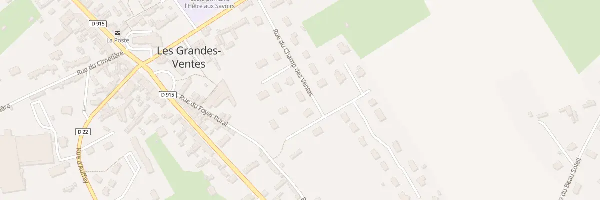 Plan du 172 Rue du Champ des Ventes aux Grandes-Ventes