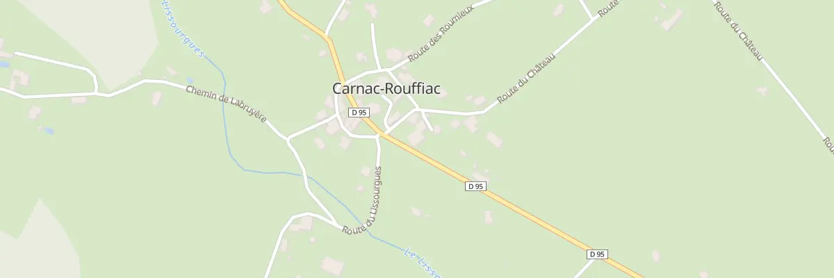 Plan du 5706F Bourg de Carnac à Carnac-Rouffiac