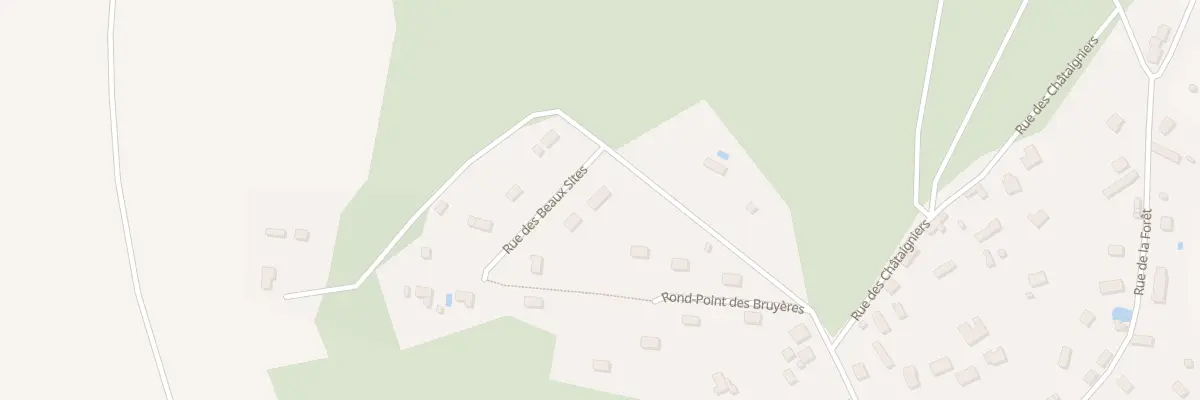 Plan du 2 Rue des Beaux Sites à Reuilly
