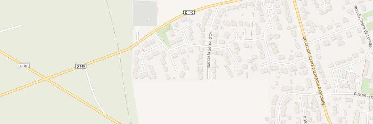 Plan du 22 Le Rond des Barrieres à Châteauneuf-en-Thymerais