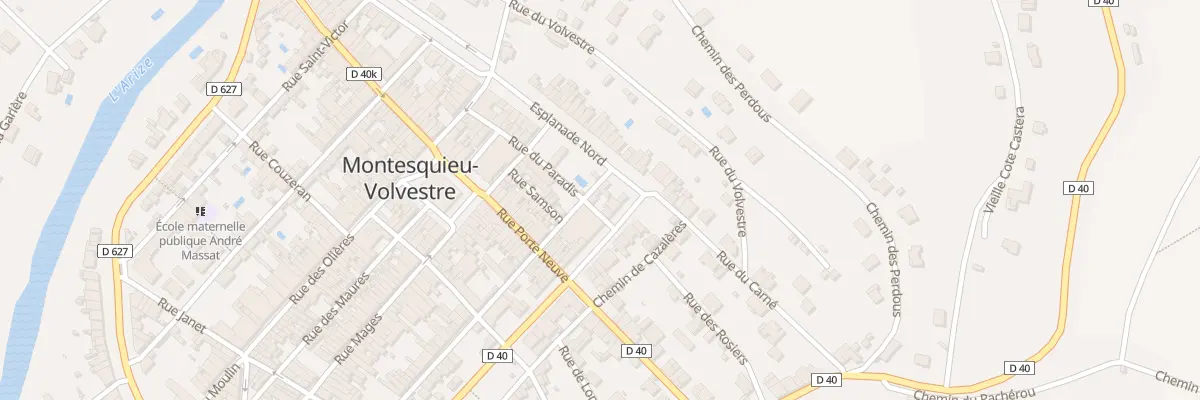 Plan du 53 Bd César Metge à Montesquieu-Volvestre