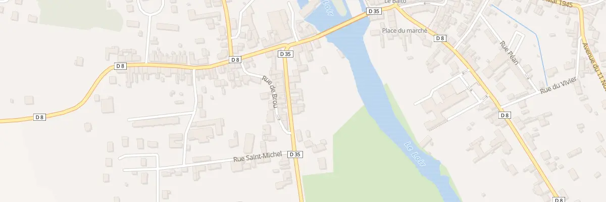 Plan du 7 Rue du Doc Teyssier à Cloyes-les-Trois-Rivières