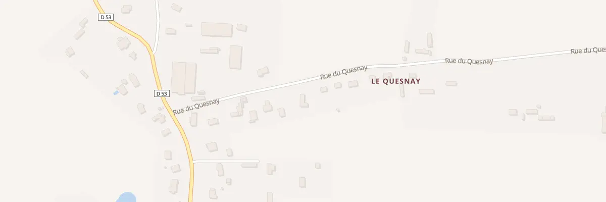 Plan du 184 Rue du Quesnay à Préaux