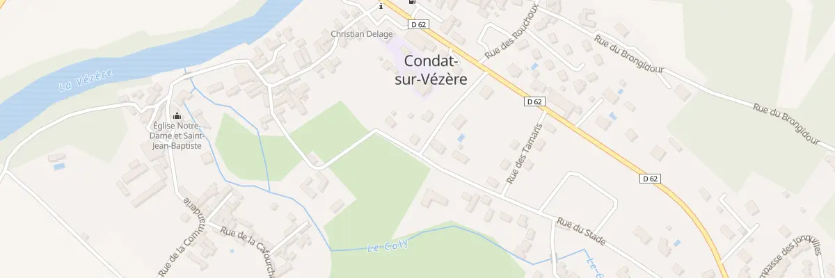 Plan du 11 Rue des Martinets à Condat-sur-Vézère