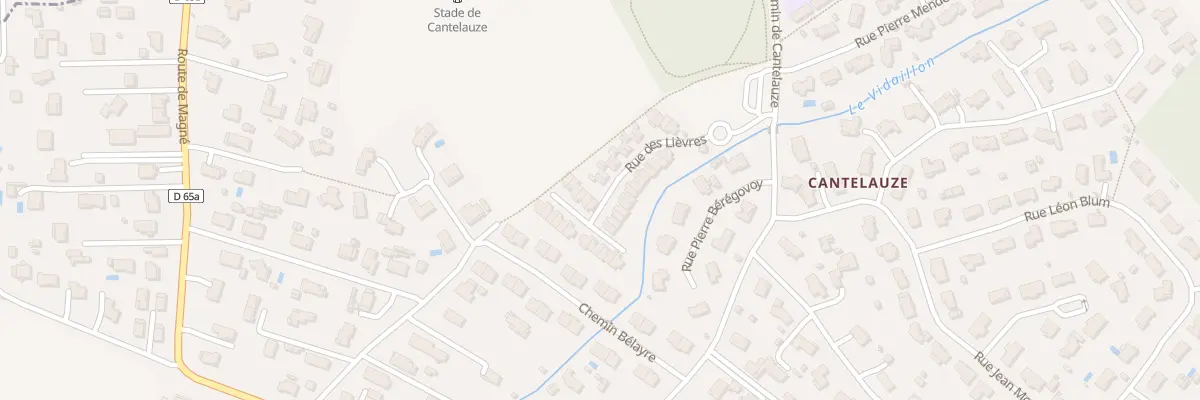 Plan du 21 Rue des Lièvres à Fonsorbes