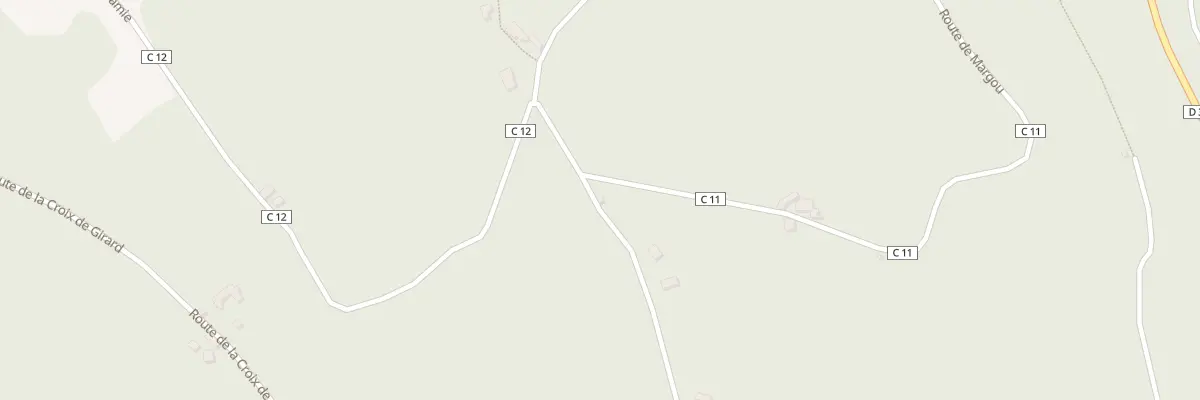 Plan du 5357 Margou à Albas