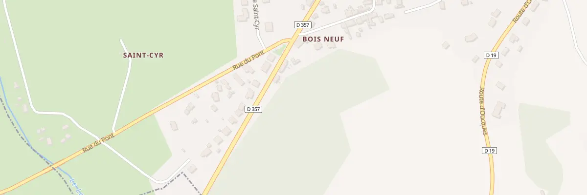 Plan du 57 Rue du Gen de Gaulle à Morée