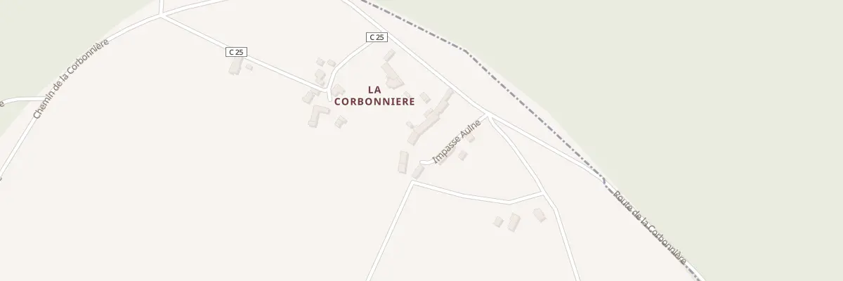 Plan du 2 Imp Aulne à Morée