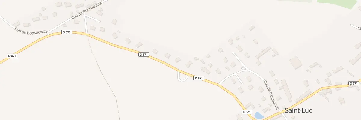Plan du 9 Rue de la Chapelle à Saint-Luc