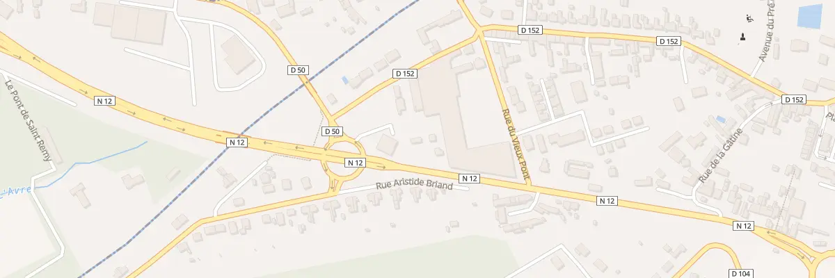 Plan du 5 Rte Nationale à Saint-Rémy-sur-Avre