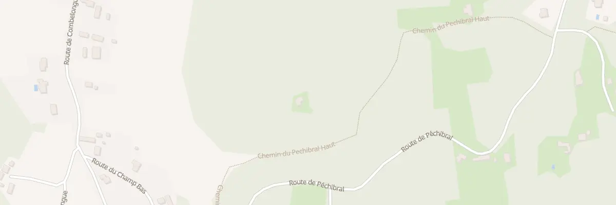 Plan du 407 Che de Pechibral Haut à Vitrac