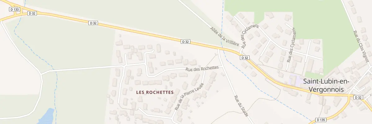 Plan du 4 Rue des Rochettes à Saint-Lubin-en-Vergonnois