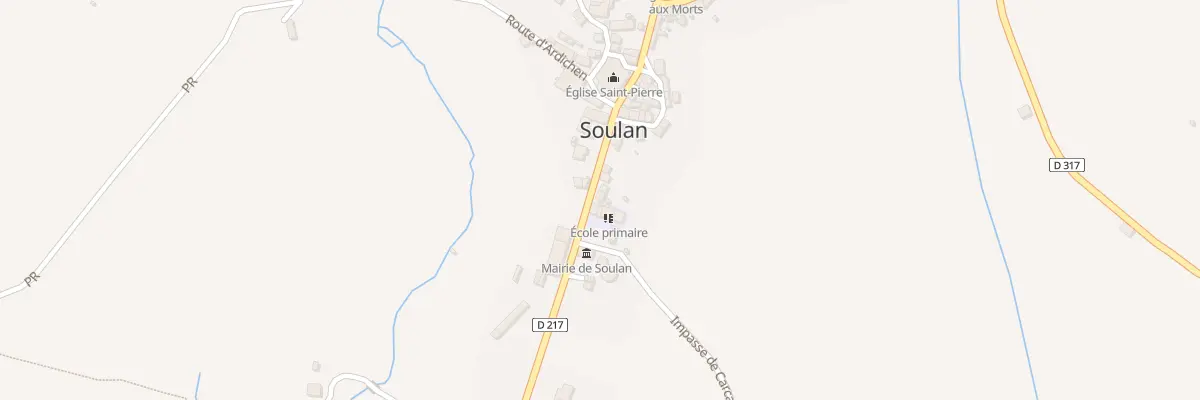 Plan du 464 Rue des Colporteurs à Soulan