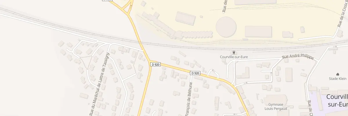 Plan du 8 Rue de Pontgouin à Courville-sur-Eure