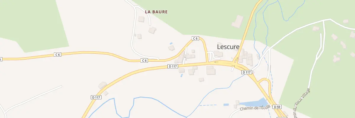 Plan du 32A La Baure à Lescure