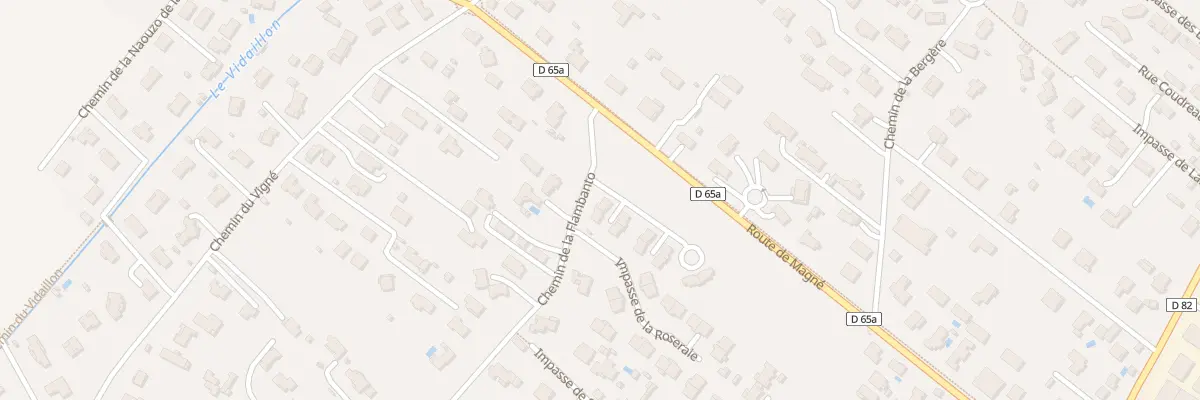 Plan du 2 Rue des Pervenches à Fonsorbes