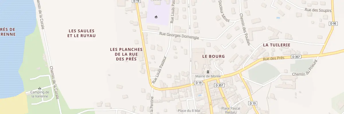 Plan du 19 Rue Louis Pasteur à Morée