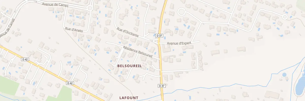 Plan du 1 Rue d’Occitanie à Léguevin