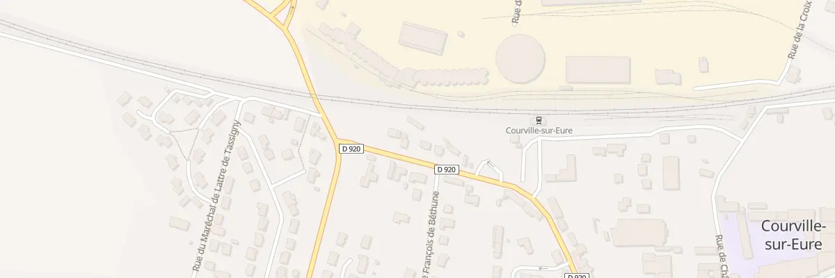Plan du 6 Rue de Pontgouin à Courville-sur-Eure