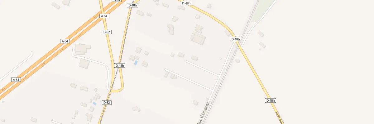 Plan du 57 Rue d’Escanat à Marquefave