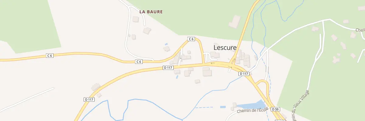 Plan du 32C La Baure à Lescure