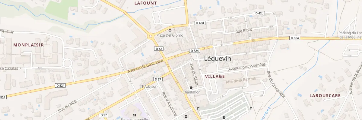 Plan du 63 Av de Gascogne à Léguevin