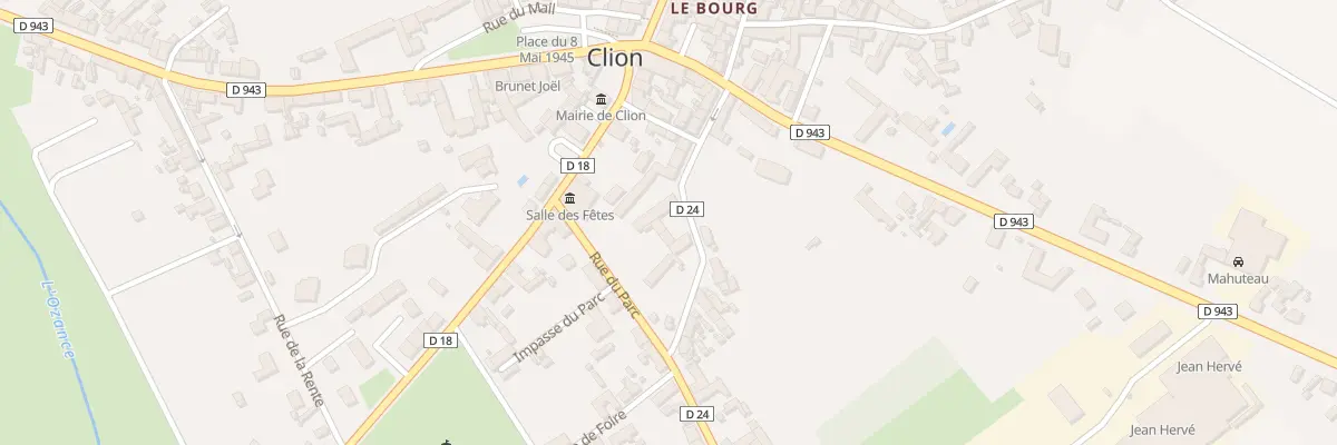 Plan du 12 Rue Limousine à Clion