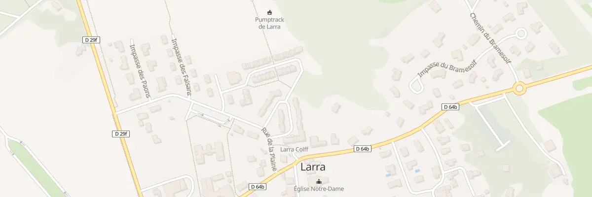 Plan du 7 Rue des Vignes à Larra