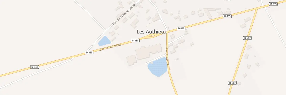 Plan du 30 Rue de Damville aux Authieux