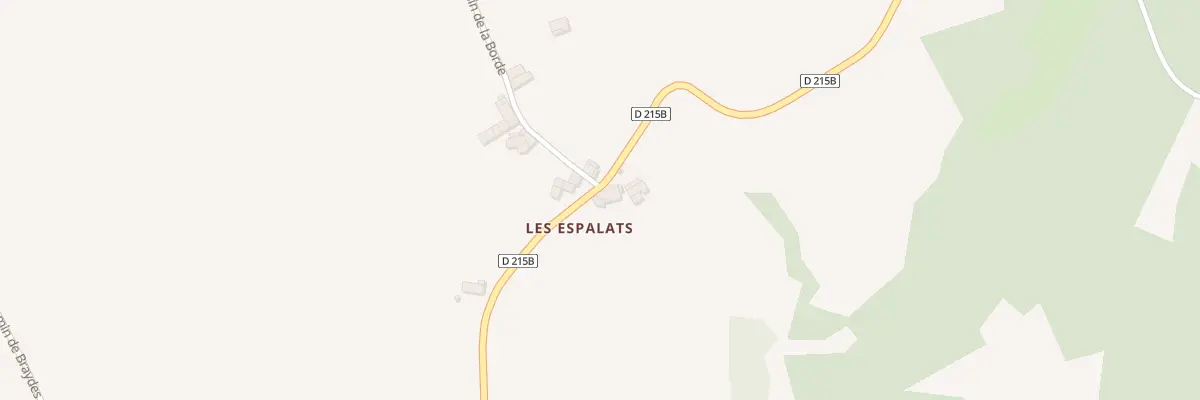 Plan du 40 Les Espalats à Montesquieu-Avantès