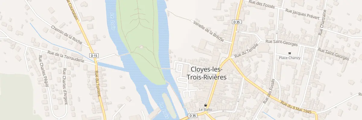 Plan du 1 Rle Saint-lubin à Cloyes-les-Trois-Rivières