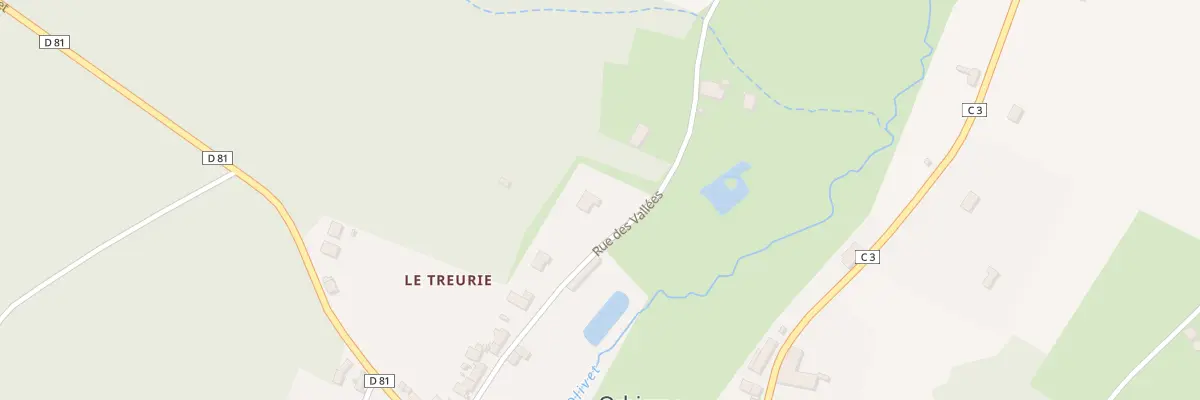 Plan du 19 Rue des Vallées à Orbigny