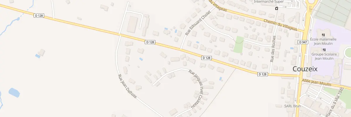 Plan du 17T Rue de la Garde à Couzeix