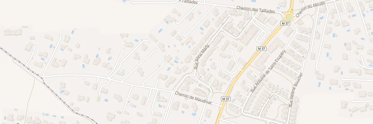 Plan du 33 Rue Anna Marly à Brax