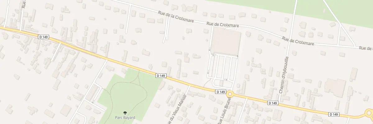 Plan du 871 Rue Robert Lefranc à Saint-Nicolas-d’Aliermont